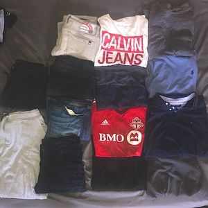 Selling pants and denim: Sizes: XL,32,36